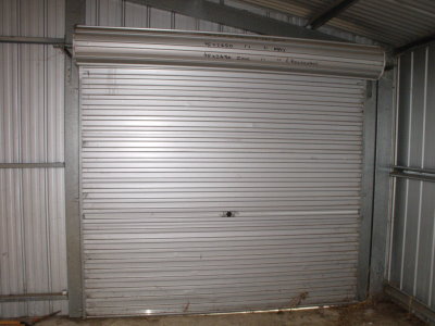 Realestateads.com.au - HUGE ZINCALUME GARAGE SHED 3.13m HEIGHT x 7.5m WIDTH x 8.05m DEPTH
